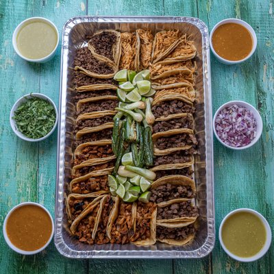 Tray of Tasty Tacos